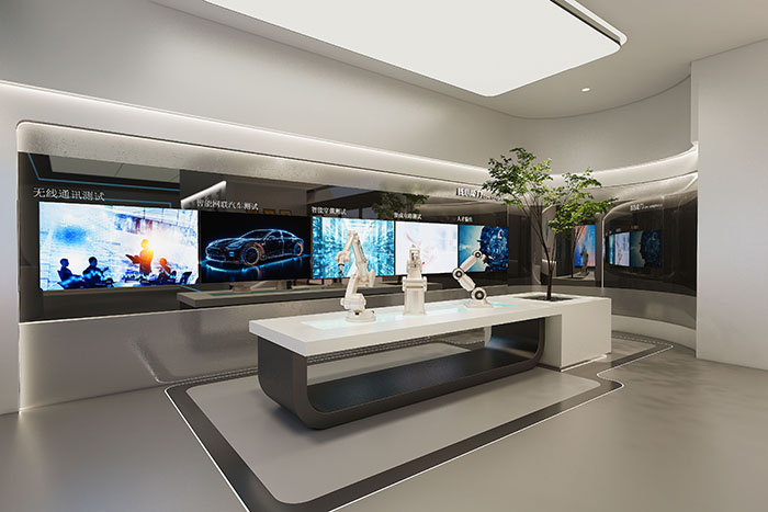 科技感展廳,大屏展廳,展廳燈箱,網(wǎng)紅展廳,生態(tài)展廳